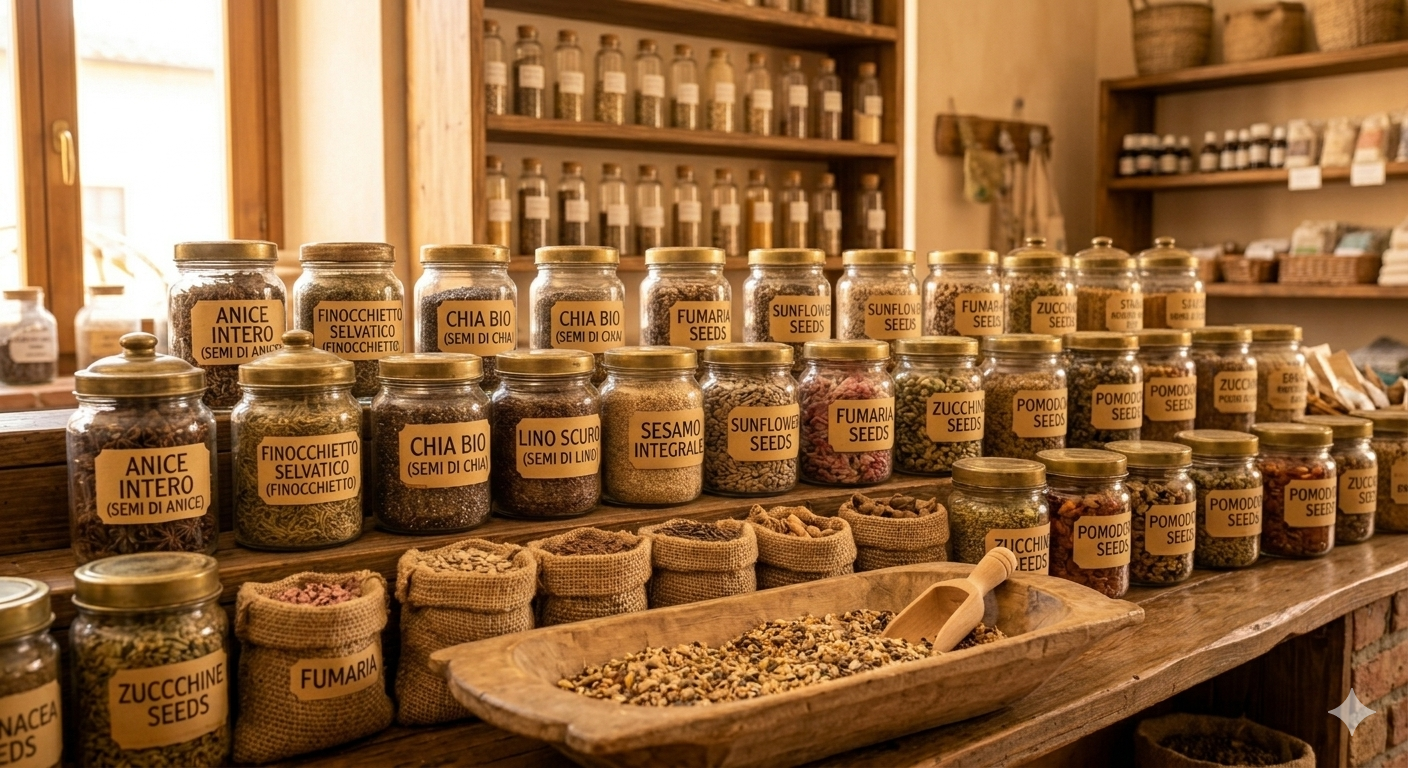 Semi Biologici Naturali: Chia, Lino, Zucca e Girasole